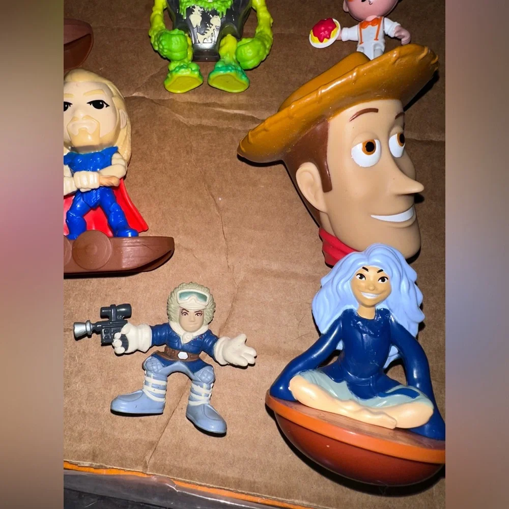 Cake Toppers Action Figures